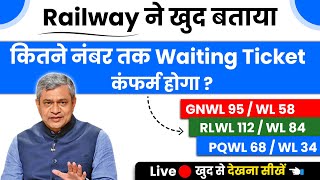 Rlwl ticket confirmation chances | Gnwl ticket confirmation chances | waiting ticket confirm kaise