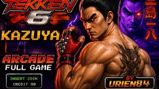 Tekken 6 (Arcade)  NAMCO SYSTEM 357 - Kazuya  Playthrough/Longplay 4K