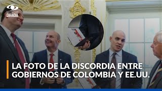 La Casa Blanca borró de su galería oficial foto de Petro y Maduro vestidos como presos en EE.UU.