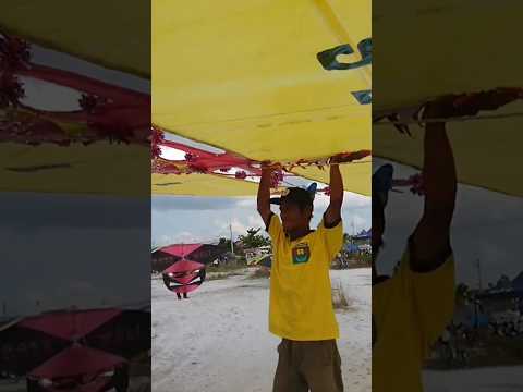Detik-Detik Menaikkan Layangan