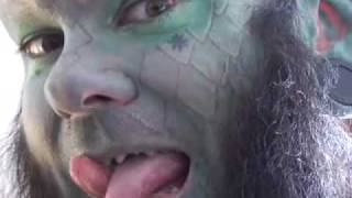 Archive video: Meet the Lizardman
