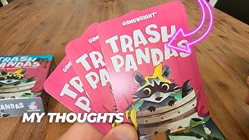 Gamewright Trash Pandas - The Raucous Raccoon Card Game