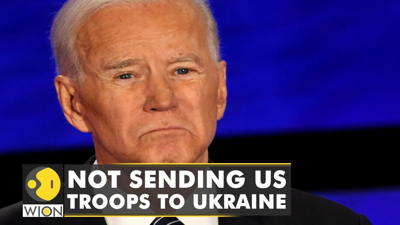 ⁣Joe Biden: Sending US troops to Ukraine not on cards | Russia-Ukraine tensions | Latest World News