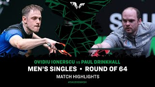 Ovidiu Ionerscu vs Paul Drinkhall | MS R64 | Saudi Smash 2024