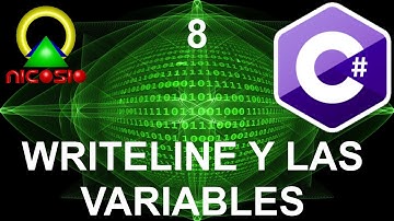 Tutorial C# 8 - WriteLine y las variables - Curso completo en español