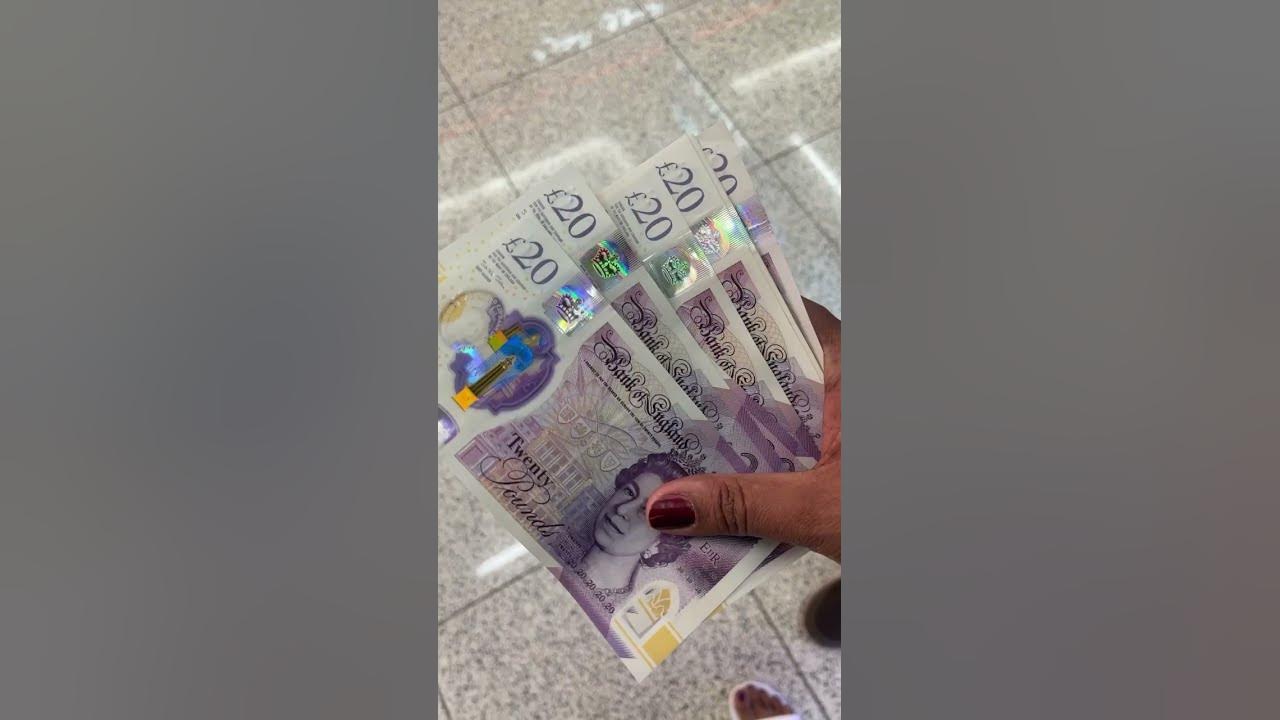Pound Sterling, the official currency of England
