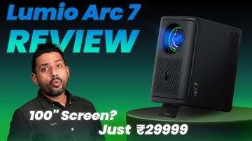 ₹30K Projector Beats ₹3 Lakh TV? | Lumio Arc 7 Review