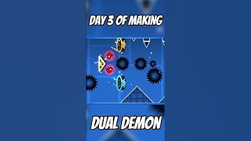 Day 3 Of Making An Extreme Demon In Geometry Dash #geometrydash #gd #gmd #gaming #gddemon #demon