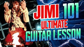 Jimi 101 - The Ultimate Guitar Lesson | Learn Hendrix's Iconic Style and Techniques!