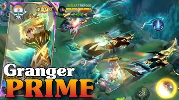 NIEUWE SKIN!! 🔥 Granger M7 Prime Skin Gameplay 💀 | Mlbb
