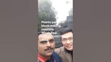 GMT fiber pallet for blocks making machine