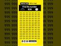 🔥 find the odd number 939 🤯part no 148 🧐 math is easy #quiz #puzzle #riddles #shorts