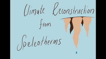 Reconstructing climates from speleothem growth