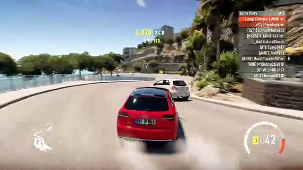 Forza Horizon 2 Audi RS3 rwd drift session.
