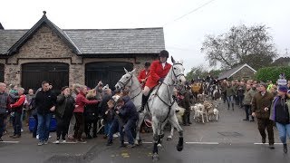 Scuffles and clashes occurred at a Boxing Day fox hunt protest this...