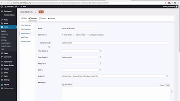 48in48 - Gravity Forms - Form Notification Email Settings