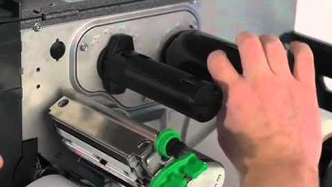 Datamax-Oneil I Class Mark II - How to Load Media