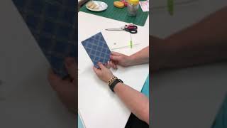 How to cover any sized notebook or journal