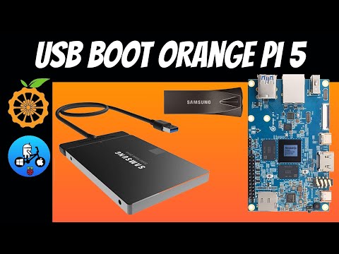 USB Boot Ubuntu 22.04. Orange Pi 5.