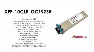 10G LR SMF 1310nm XFP-10GLR-OC192SR-HPC Cisco Compatible XFP-10GLR-OC192SR 10GBASE-LR XFP Transceiver 