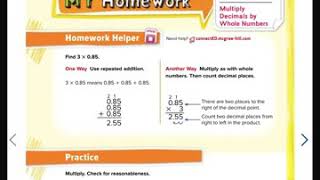 Chapter 6, Lesson 3, Homework