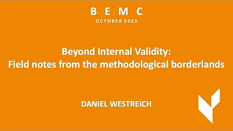 BEMC OCT 2022 - Daniel Westreich - Beyond Internal...