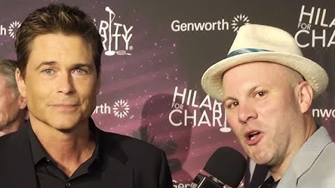 Rob Lowe Interview at 2014 Hilarity For Charity Red Carpet
