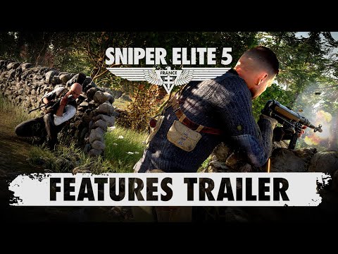 Sniper Elite 5 – Features Trailer | PC, Xbox One, Xbox Series X/S, PS4, PS5 (Web)