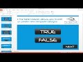 How to create an interactive quiz in PowerPoint - YouTube