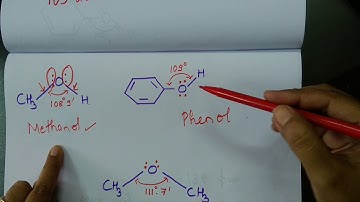 Structural aspects of Methanol, Phenol and Methoxymethane in English
