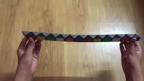 Snake Cube into Peacock