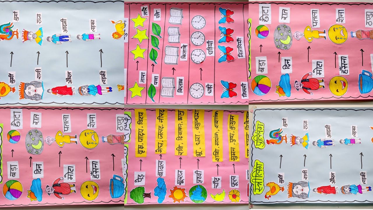 Tlm chart for primary school / chart tlm for primary school / hindi ...
