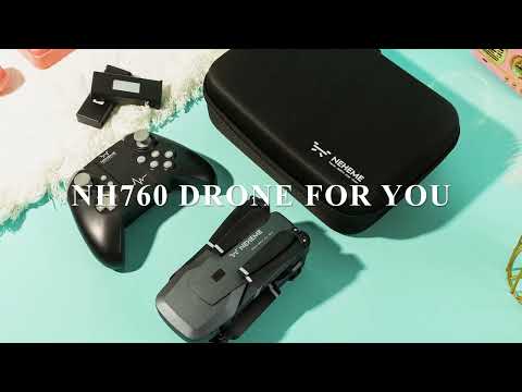 NEHEME NH760 Drones with 1080P HD Camera for Adults Beginners, 2 Batteries for 32 Min Flight