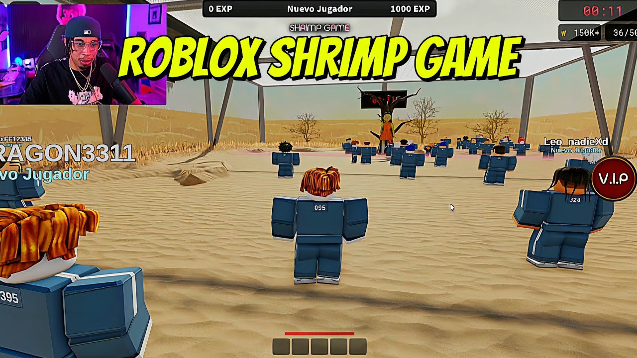 RDjavi Juega Roblox Shrimp Game Con Sus Seguidores YouTube 
