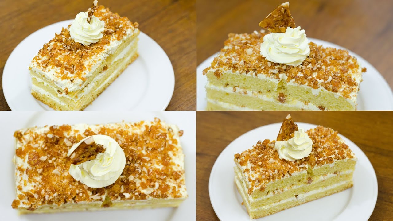 EGGLESS BUTTERSCOTCH PASTRY l WITHOUT OVEN l N'Oven YouTube