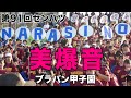 この試合だけ太鼓が4つ 畠山愛理登場 習志野高校VS日章学園 美爆音 ブラバン甲子園 外野から撮影 後半 選抜 センバツ 甲子園 レッツゴー習志野 NARASINO 高校野球　2019年3月24日