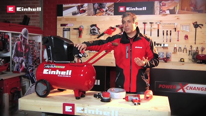 TE-AC compressor air YouTube - 270/50/10-Einhell-unboxing-testing