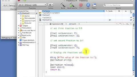 Creating a Class in Objective-C Part IV