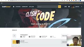 CodinGame - Pushing rank in Clash of Code!