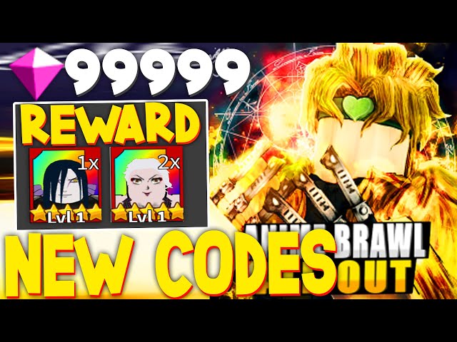 ALL NEW *SECRET* UPDATE CODES in ANIME BRAWL ALL OUT CODES! (Roblox Anime  Brawl All Out Codes) 