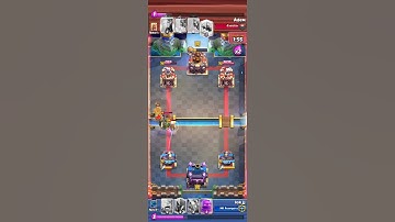 #lokjj Firecracker & Wizard vs Electro Dragon & Barbarians in 9800 Trophy Road - Clash Royale