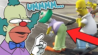 Modded GTA5 but Homer did this...