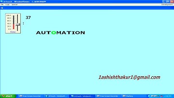 SCADA(Wonderware Intouch) tutorial Design-3