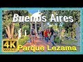 【4K】WALK Buenos Aires Argentina virtual walk Parque Lezama