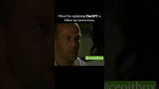 This Is How I Expect Chatgpt To Follow My Instructions.