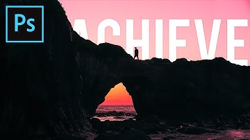 Photoshop CC/CS6: Text Behind Object Tutorial