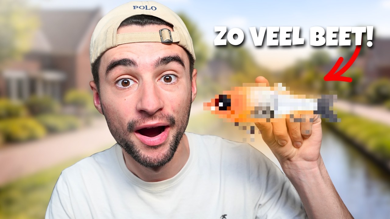 DEZE GOEDKOPE GLIDEBAIT IS ZO GOED!!! - Heel veel snoeken in de woonwijken