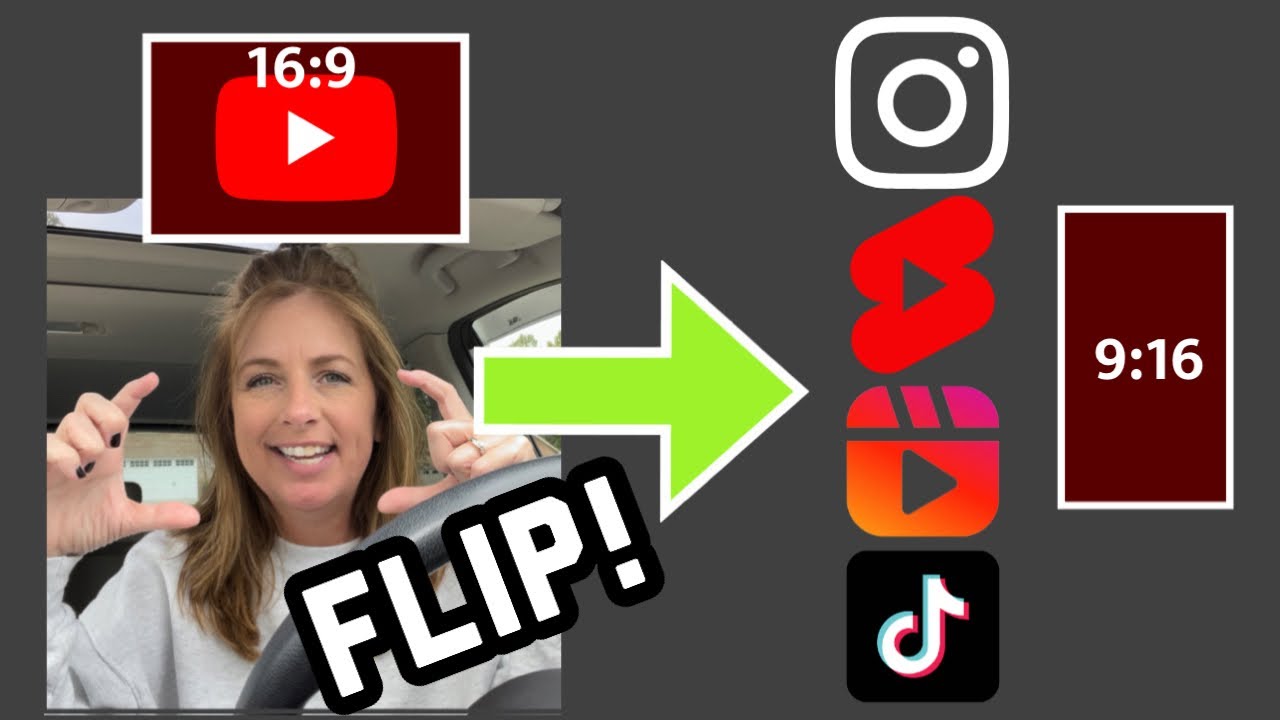 How to transform your YouTube film to upload for SHORTS, Instagram Reel ...