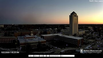 NIU Weather Live Stream