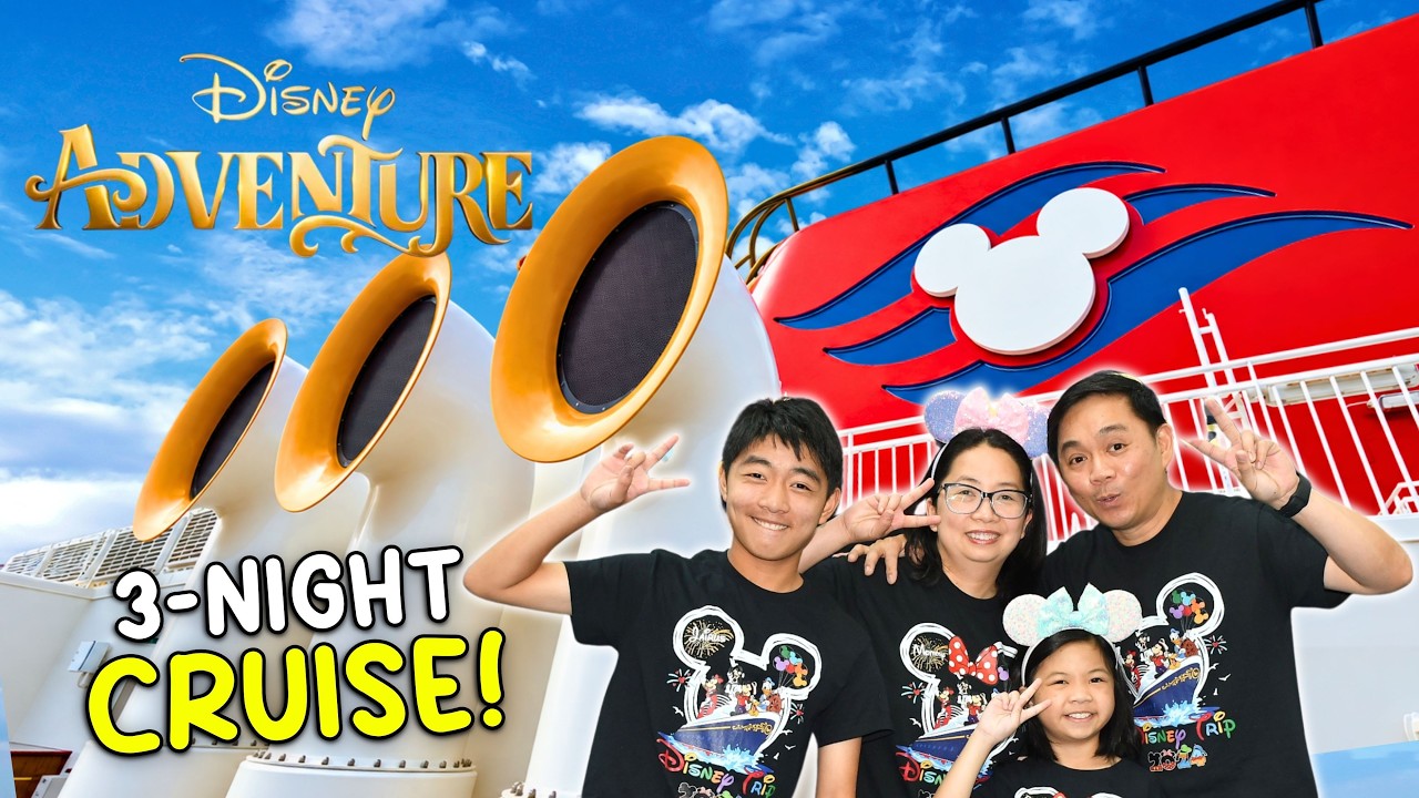 Disney Adventure Cruise Singapore | We Sailed on Disney’s Biggest & Newest Ship!